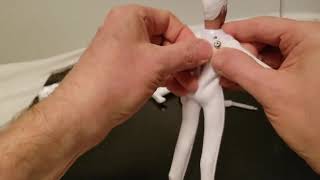 The birth of © Eidolon Phantom Guardian © New Ethereal Superhero Part I, Custom MEGO WGSH FTC