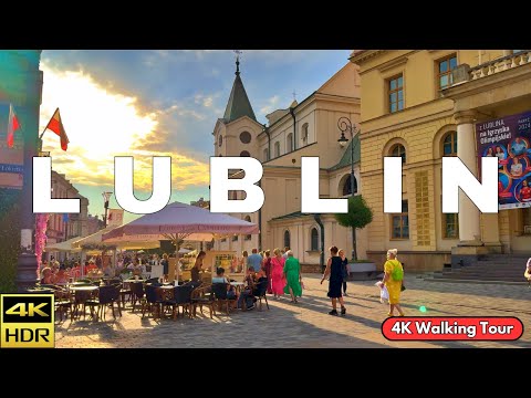 POLAND 🇵🇱 | Lovely Lublin in Summer! | 4K HDR