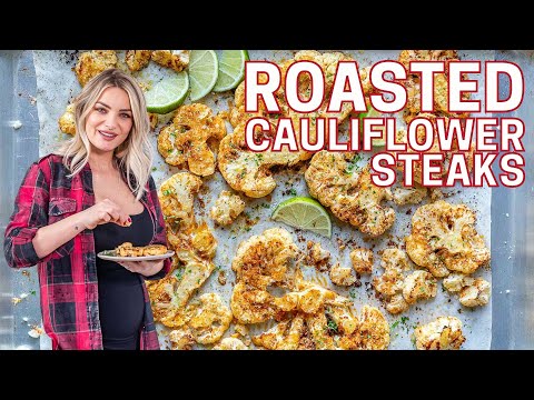 How To Make Cauliflower Steak – Roasted Cauliflower Steaks Recipe (Vegan | Keto | Paleo | Whole30)