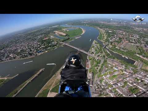 1 Stunde Rundflug über das Ruhrgebiet in 17 Minuten