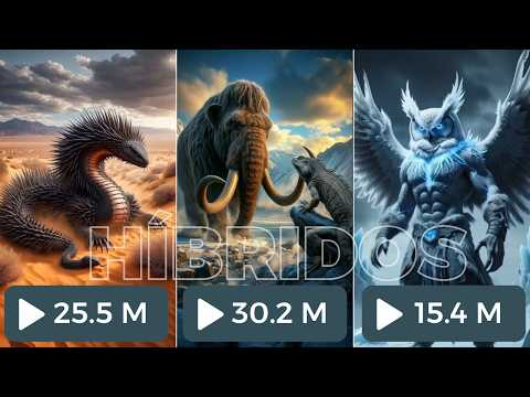 ???? Como CRIAR FUSÃO de ANIMAIS com IA e BOMBAR no YouTube Shorts! ????