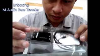 Video thumbnail for Alex Kuple - Unboxing M-Audio Bass Traveler by alexkuple