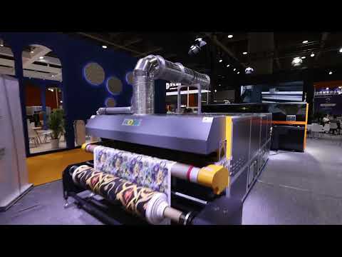 The wonderful performance of FLORA textile digital printing machine at TSCI 2022