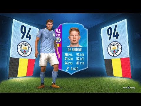 94 RATED LEAGUE SBC KEVIN DE BRUYNE! - FIFA 18 Ultimate Team