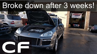 My Porsche Cayenne broke down on me ☹! (Bad Coil Packs)
