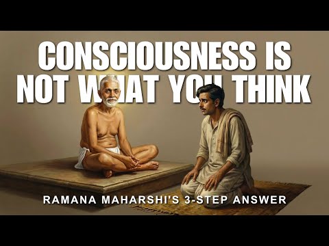Consciousness is NOT What You Think   Ramana Maharshi's 3 Step Answer