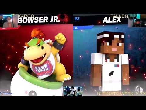 4o4 Ultimate Weekly XXI - DBQ| Kargo (Bowser Jr.) vs VA| Fallen (Steve) - Losers Semi