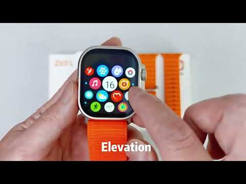 The New W69 Ultra Smart Watch - Bluetooth, 1GB Memory, Local Music, Compass