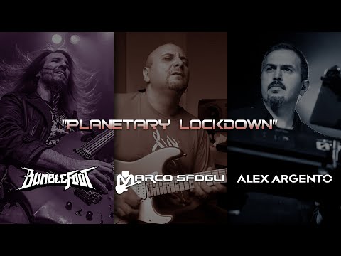 Bumblefoot's "Planetary Lockdown" jam w/Marco Sfogli and Alex Argento