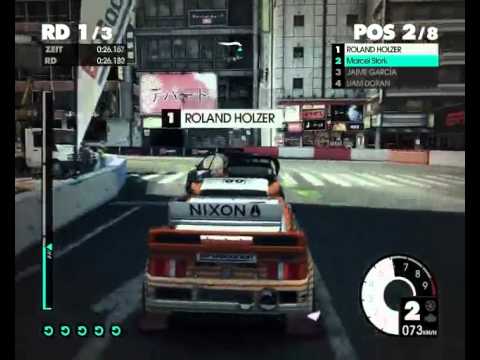 Dirt 3 Shibuya, Hachiko Square Rallycross