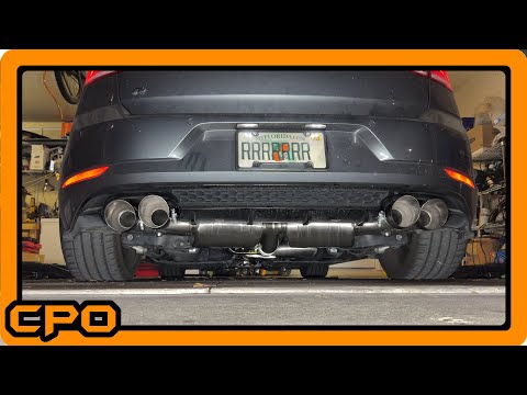 Install: APR Exhaust on my 2019 Golf R