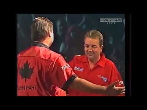 MOMENT JOHN PART BEAT THE "UNBEATABLE" PHIL TAYLOR IN 2003 WORLD DARTS CHAMPIONSHIP FINAL