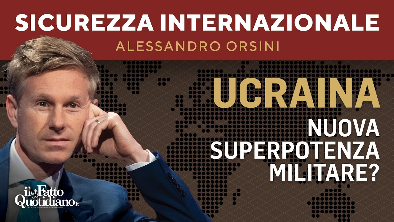 Ucraina nuova superpotenza militare? La diretta con Alessandro Orsini