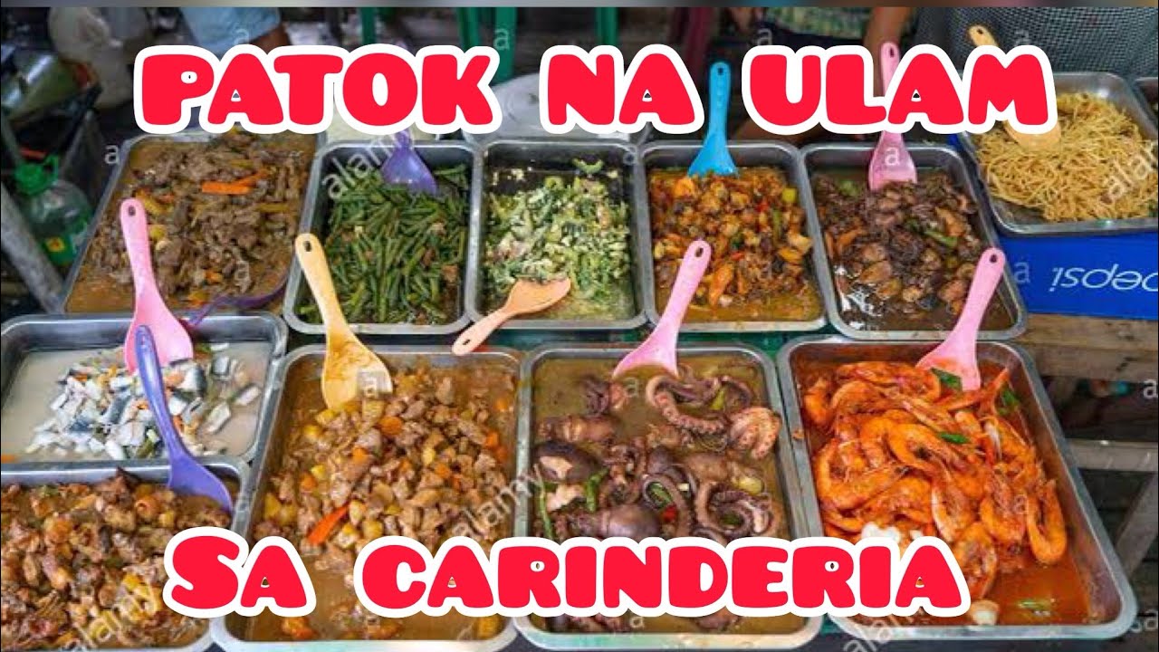 ANO ANG PATOK NA ULAM SA CARINDERIA O RESTAURANT! Pinoy restaurant dishes.
