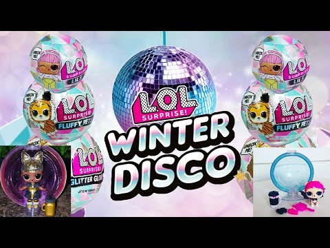 L.O.L. Glitter Globe Winter Disco Fluffy pets NEW NOT FAKE