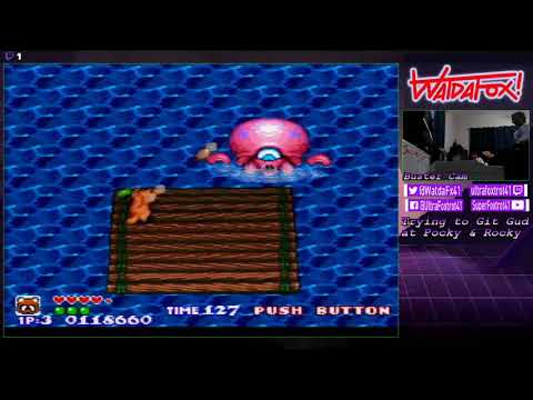 Pocky & Rocky (SNES) - First 1CC!