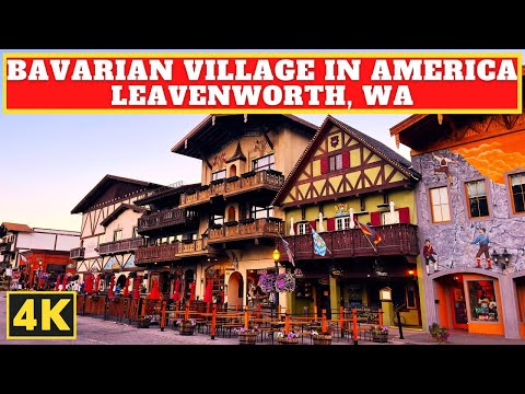 BAVARIAN Village 🇩🇪 In AMERICA 🇺🇸 | Exploring LEAVENWORTH, Washington