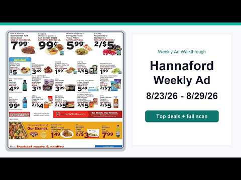 Hannaford Weekly