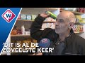 Overvaller weggejaagd met blikje en messen