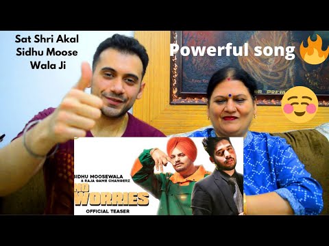 Akki and Mom Reaction - No Worries (Official Video) | Sidhu Moose Wala & Raja Game Changerz