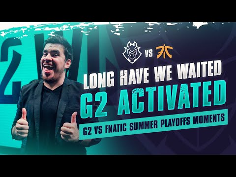 G2 vs Fnatic Bo5 Summer Playoffs Moments 2019