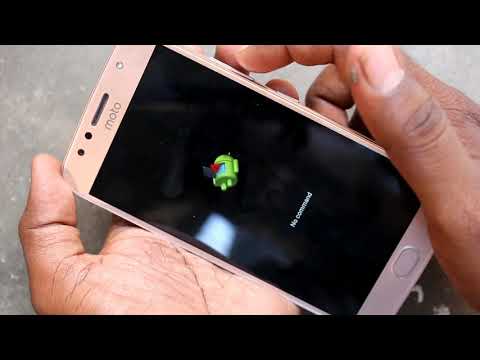 How to hard reset or factory data reset in Moto G5s Plus