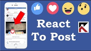 How To React To A Post or Comment Facebook App