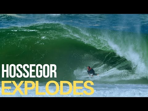 Massive October Swell in Hossegor – One Day of Perfect Barrels