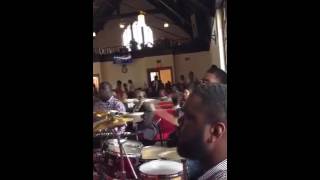 Jay&#39;lan on drums 6-5-16