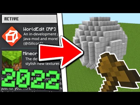 How To Get World Edit For Minecraft Bedrock Edition 2022!