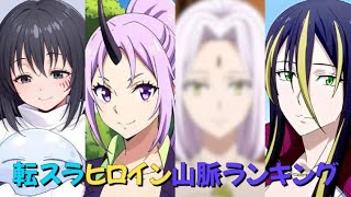 転スラの美人ヒロイン山脈ランキング