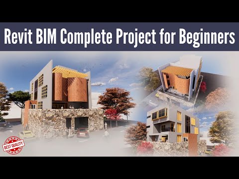 Master Revit BIM with a Complete Residential Villa Design Project Start to Finish