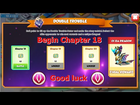 Begin Oira Chapter 18 Double trouble event-Dragon Mania Legends | Origin of wind Ancient Event | DML