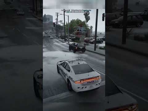 HYDROPLANING MOD is AWESOME in GTA 5 LSPDFR #lspdfr #gta