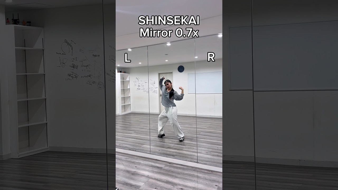 PRODUCE 101 JAPAN SHINSEKAI Dance Tutorial (Mirror slow 0.7x)