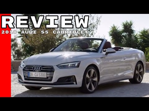 White 2018 Audi S5 Cabriolet Review