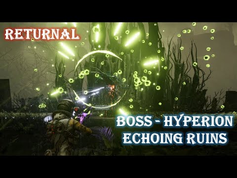 Returnal - HYPERION Boss Fight Guide - Fourth boss in the Echoing Ruins (See Description) 4K60p