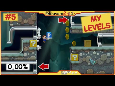 Super Mario Maker 2 | MY LEVELS #5 (Delivery Express)