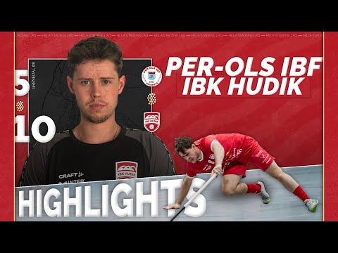 Highlights | Division 1 Östra | Per-Ols IBF - IBK Hudik