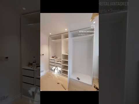 from start to finish! @ikea pax wardrobe