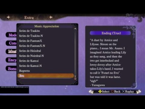 "Eve" Ending (True) - Nights of Azure Soundtrack