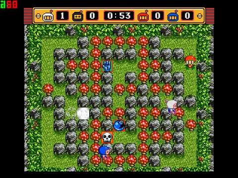 Super Bomberman 2 Super Nintendo (Battle Game) (Sıngle Match) Round 10