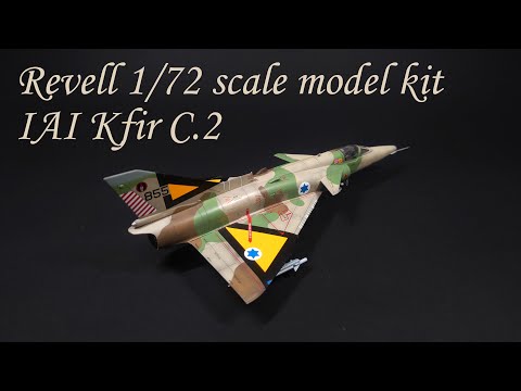 Building the Revell 1/72 scale Kfir C.2