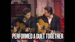 Bob Dylan &amp; Johnny Cash Perform &quot;The Girl From The North Country&quot; from the Johnny Cash Show (Edited)