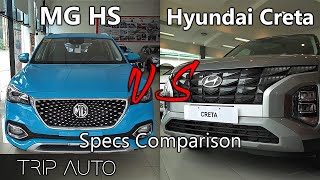 Spec Inspect | Hyundai Creta vs MG HS