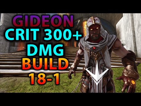 paragon "GIDEON BUILD CRIT 300+ DMG" 18 KILLS! ICAN BEAT SPARROW?|
