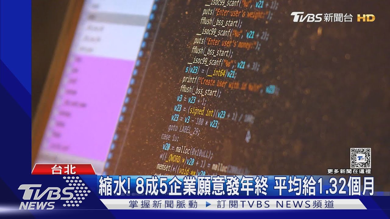 縮水!8成5企業願意發年終 平均給1.32個月