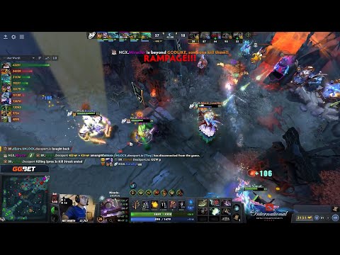 Nigma ends the game with a Miracle Rampage