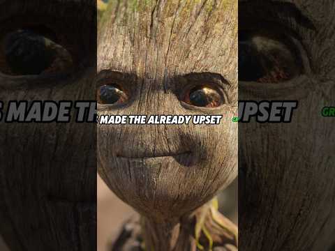 Groot’s Funny Hot Spring Adventure.#funny #foryou #marvel#groot