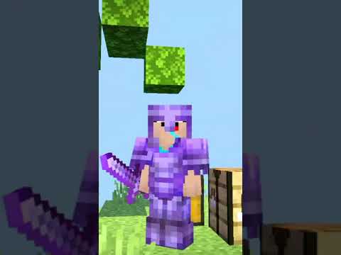 How a Noob Plays Skyblock In Minecraft #shorts
